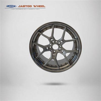 Poleeritud ja harjatud 2-osalised nõgusad sepistatud autorattad