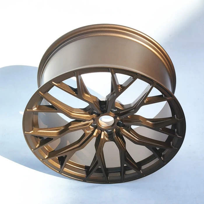 21inch 5x112 Matte Bronze Forged Car Wheels suppliers