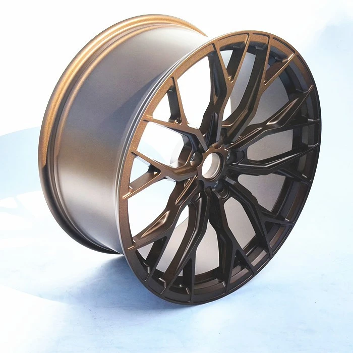 21inch 5x112 Matte Bronze Forged Car Wheels factory
