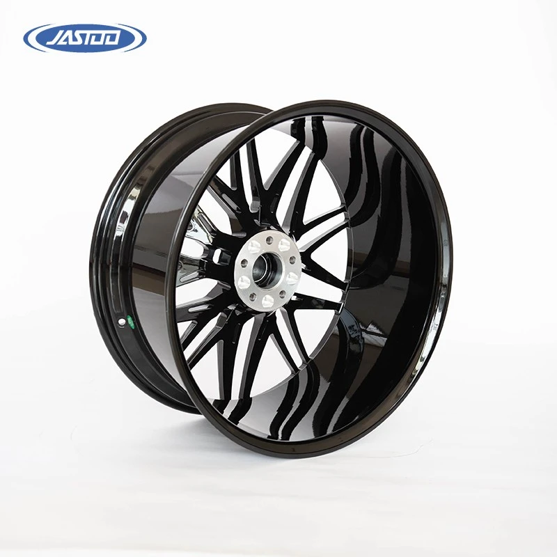 Customized Forged Aluminum Gloss Black 22X10 Inch Passenger Car Wheels