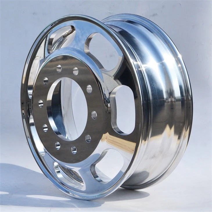 High Polished PCD 285.75mm Double Polished Center Bore Position 24.5 Wheels For Truck And Trailers